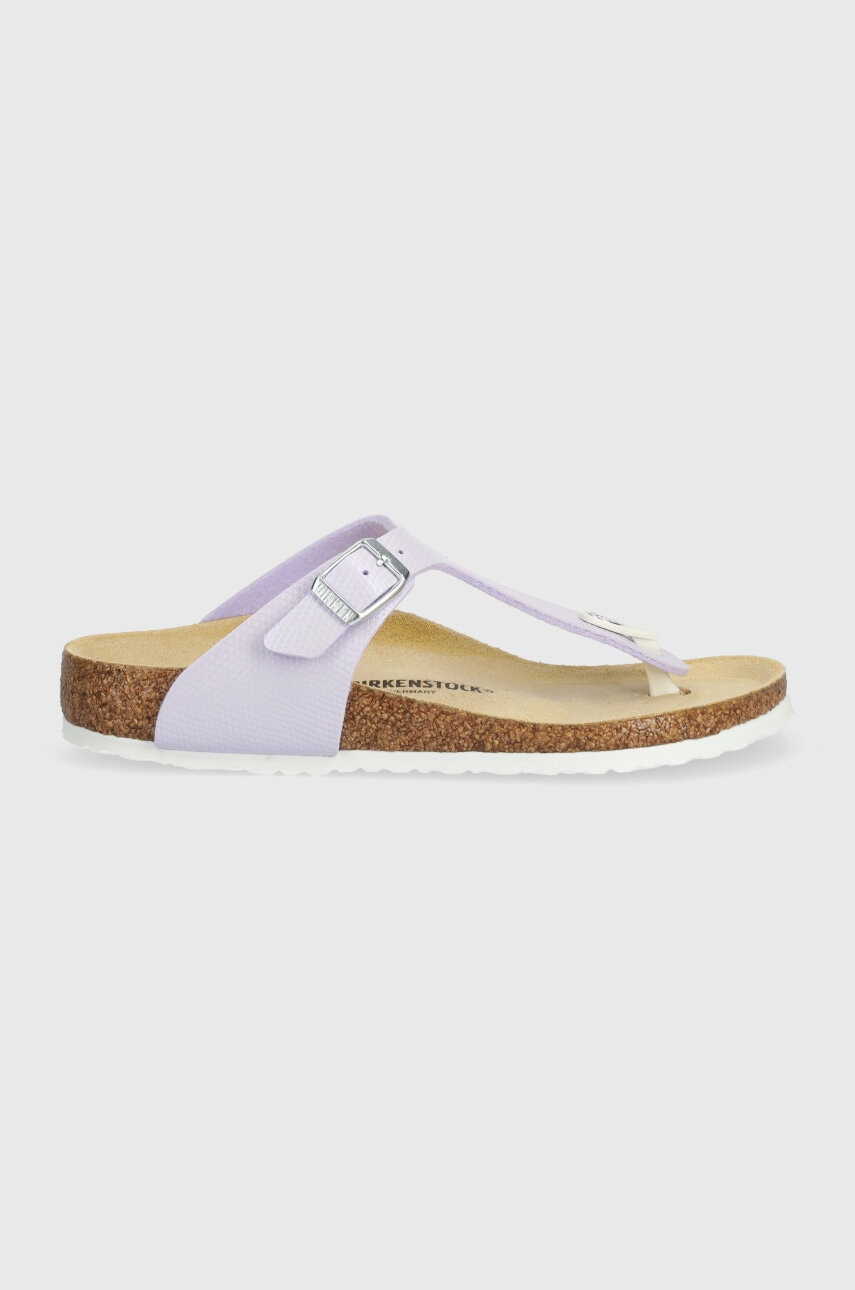 Дитячі в'єтнамки Birkenstock Gizeh K BF Shiny Lizard
